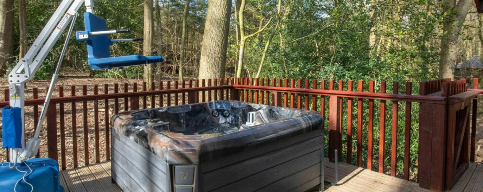 Blackwood Forest Cabins - Forest Holidays Popham Exteriér fotografie